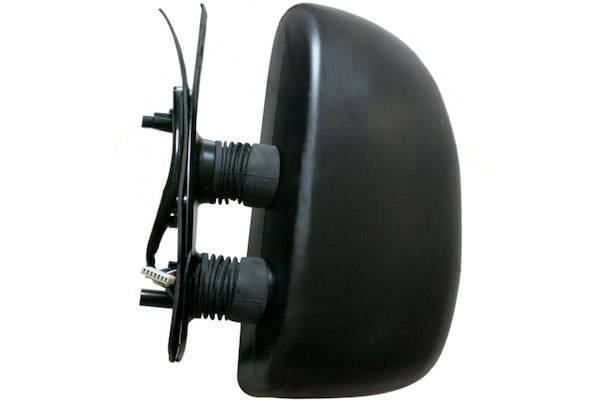 MAX MFT823-L Specchietti retrovisori Sx, con specchio a grandangolo, nero opaco