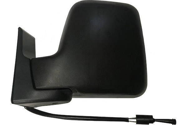 MAX MFT830-L Specchietti retrovisori Sx, Regolazione:comando cavo flessibile, nero opaco
