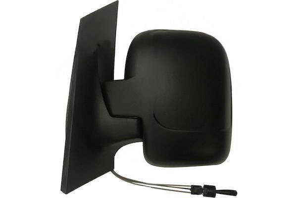 MAX MFT832-L Specchietti retrovisori Sx, con specchio a grandangolo, nero opaco
