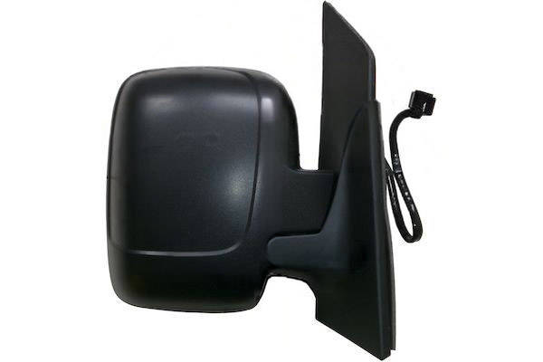 MAX MFT835-R Specchietti retrovisori Dx, con specchio a grandangolo, nero opaco