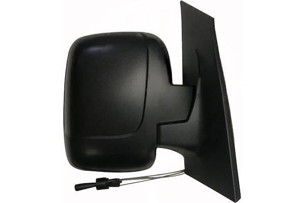 MAX MFT850-R Specchietti retrovisori Dx, Regolazione:comando cavo flessibile, nero opaco
