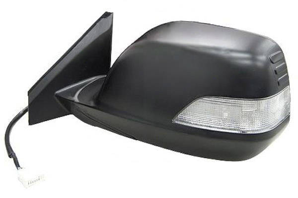 MAX MHD133-L Specchietti retrovisori Sx, per regolazione elettrica specchio, nero opaco