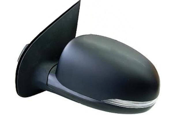 MAX MHY309-L Specchietti retrovisori Sx, ribaltabile/ripiegabile elettricamente, nero opaco