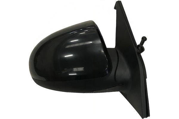 MAX MKA101-R Specchietti retrovisori Dx, Regolazione:comando cavo flessibile, nero opaco