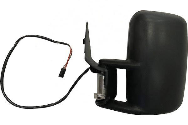 MAX MMB801-L Specchietti retrovisori Sx, per regolazione elettrica specchio, nero opaco