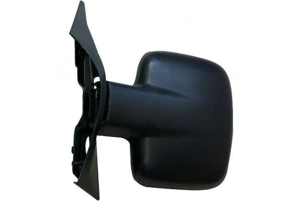 MAX MMB802-L Specchietti retrovisori Sx, per specchio a regolazione manuale, nero opaco