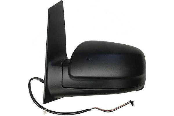 MAX MMB812-L Specchietti retrovisori Sx, per regolazione elettrica specchio, nero opaco