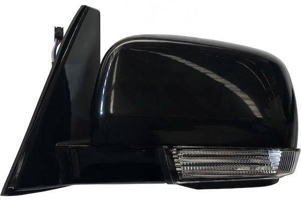 MAX MMT102-L Specchietti retrovisori Sx, ribaltabile/ripiegabile elettricamente, nero opaco