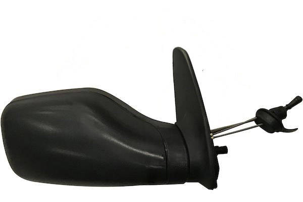 MAX MPG110-R Specchietti retrovisori Dx, Regolazione:comando cavo flessibile, nero opaco