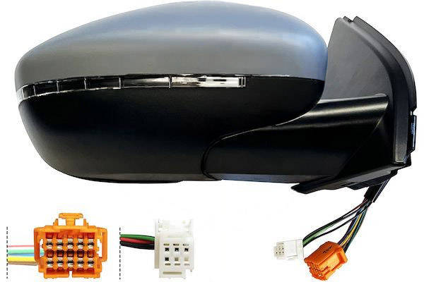 MAX MPG115-R Specchietti retrovisori Dx, con sensore temperatura, con la prima mano