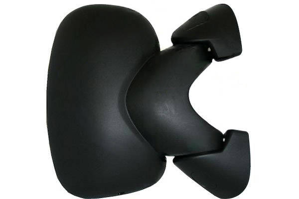 MAX MRN196-R Specchietti retrovisori Dx, con specchio a grandangolo, nero opaco