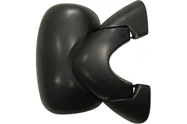 MAX MRN197-R Specchietti retrovisori Dx, con specchio a grandangolo, nero opaco
