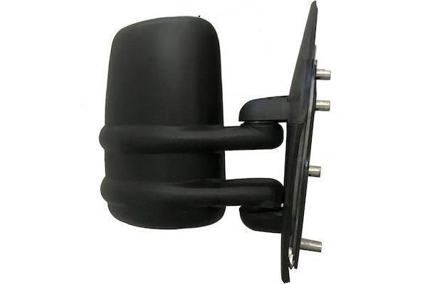 MAX MRN318-R Specchietti retrovisori Dx, con specchio a grandangolo, nero opaco