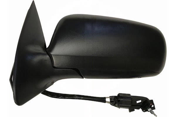 MAX MSK102-L Specchietti retrovisori Sx, Regolazione:comando cavo flessibile, nero opaco