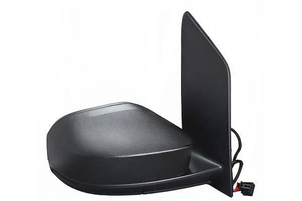 MAX MVW116-R Specchietti retrovisori Dx, per regolazione elettrica specchio, nero opaco