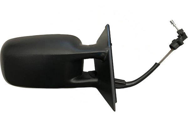 Rétroviseur extérieur Max MVW180-R avant droite noir mat convexe, Ajustage par câble