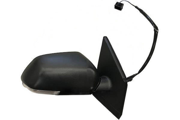 MAX MVW188-R Specchietti retrovisori Dx, Regolazione:comando cavo flessibile, nero opaco