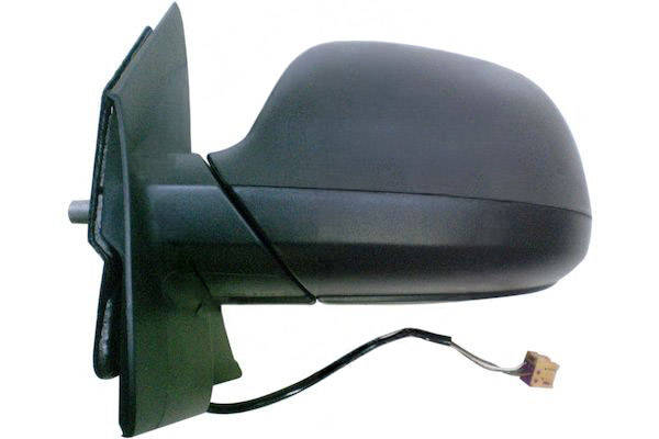 MAX MVW313-L Specchietti retrovisori Sx, per regolazione elettrica specchio, nero opaco