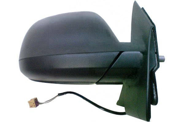 MAX MVW313-R Specchietti retrovisori Dx, per regolazione elettrica specchio, nero opaco