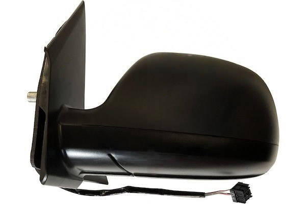 MAX MVW331-L Specchietti retrovisori Sx, per regolazione elettrica specchio, nero opaco