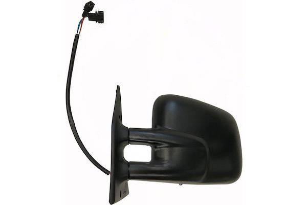 MAX MVW803-L Specchietti retrovisori Sx, per regolazione elettrica specchio, nero opaco