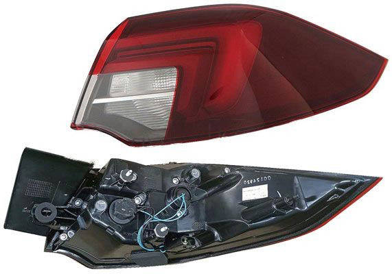 ALKAR 2018426 Rear light Right, with bulb holder, PY21W-image-19358174