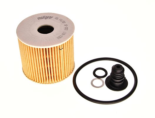 MAXGEAR 26-2106 Oil filter Filter Insert, with fastening/mounting material-image-19361176