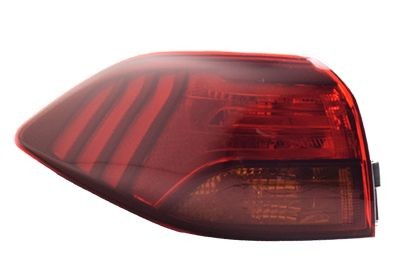 VAN WEZEL 8286921 Rear light Left, with bulb holder, Outer section, P21W-image-19917447