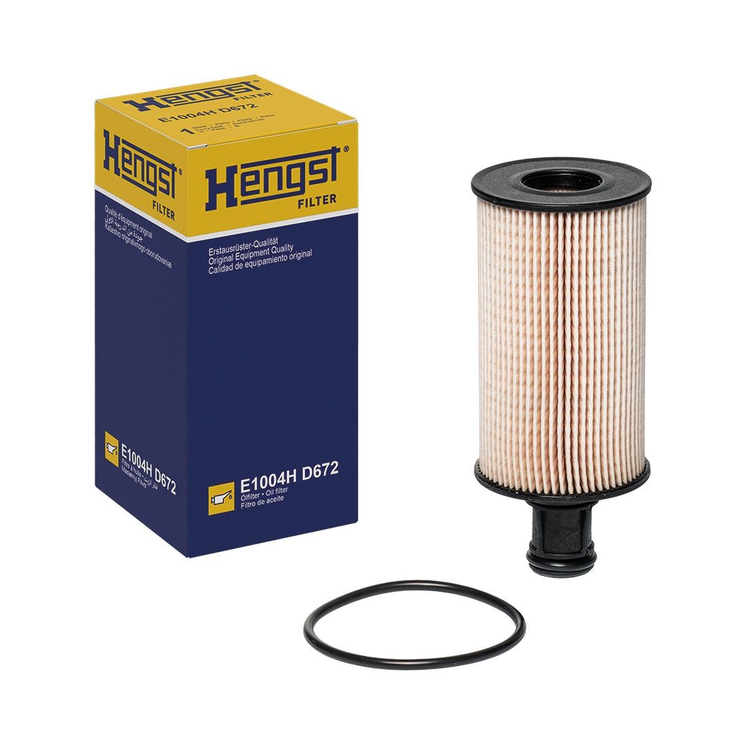 HENGST FILTER E1004H D672 Oil filter with gaskets/seals-image-19918711