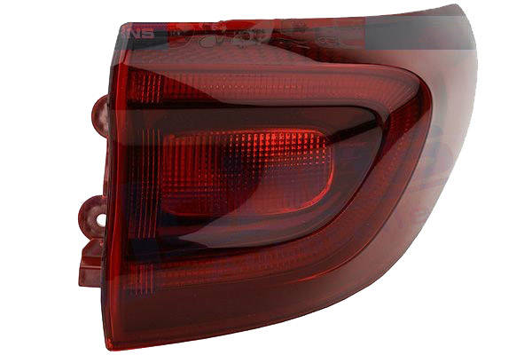 Feu arrière droit Partie extérieure LED avec porte-lampe KIA: Sportage IV (QL, QLE) - 1.6 GDI, 2.4 GDI AWD, 2.0, 1.6 CRDi, 2.0 CRDi Eco-Dynamics+ AWD