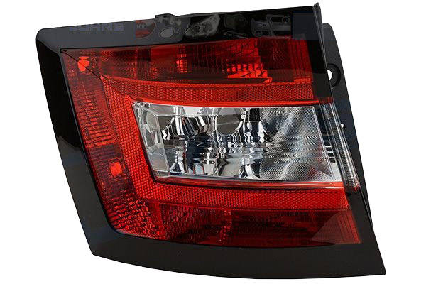 JOHNS 71 03 87-5 Rear light Left, without bulb holder-image-19925144