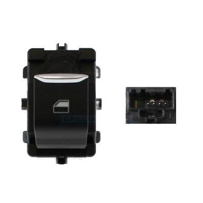Meat & Doria Crom/Negru 26724 Butoane Geamuri Electrice Fata Dreapta