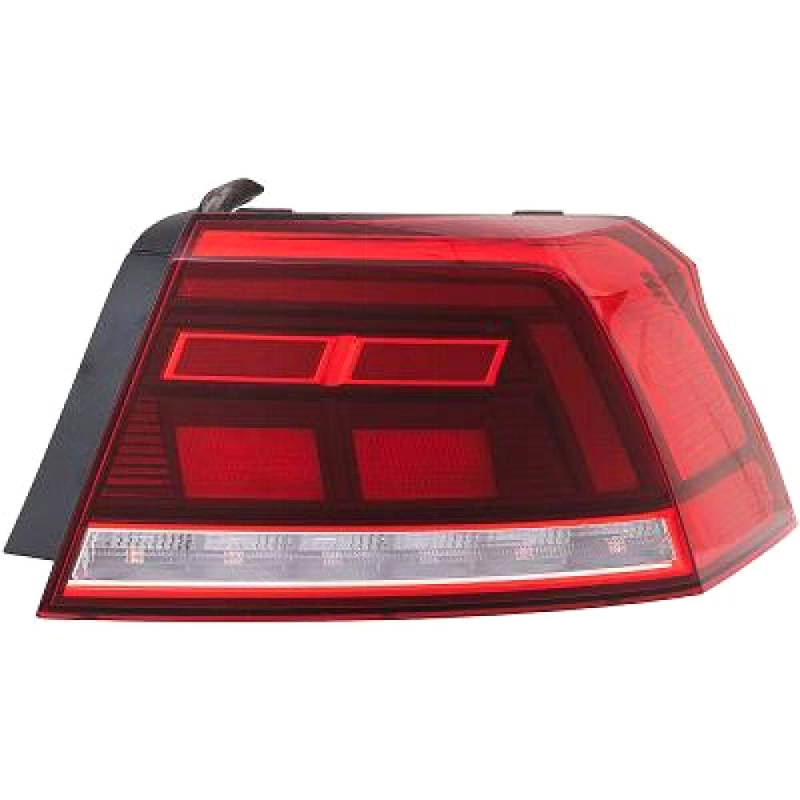 DIEDERICHS 2249290 Rear light Right, with bulb holder, Outer section, LED-image-19932665