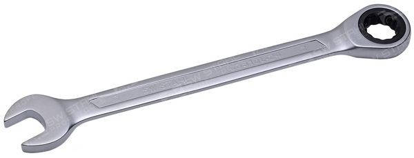 SW-Stahl 03510L-24 Clé à fourche et polygonale à cliquet 335mm 24 481g