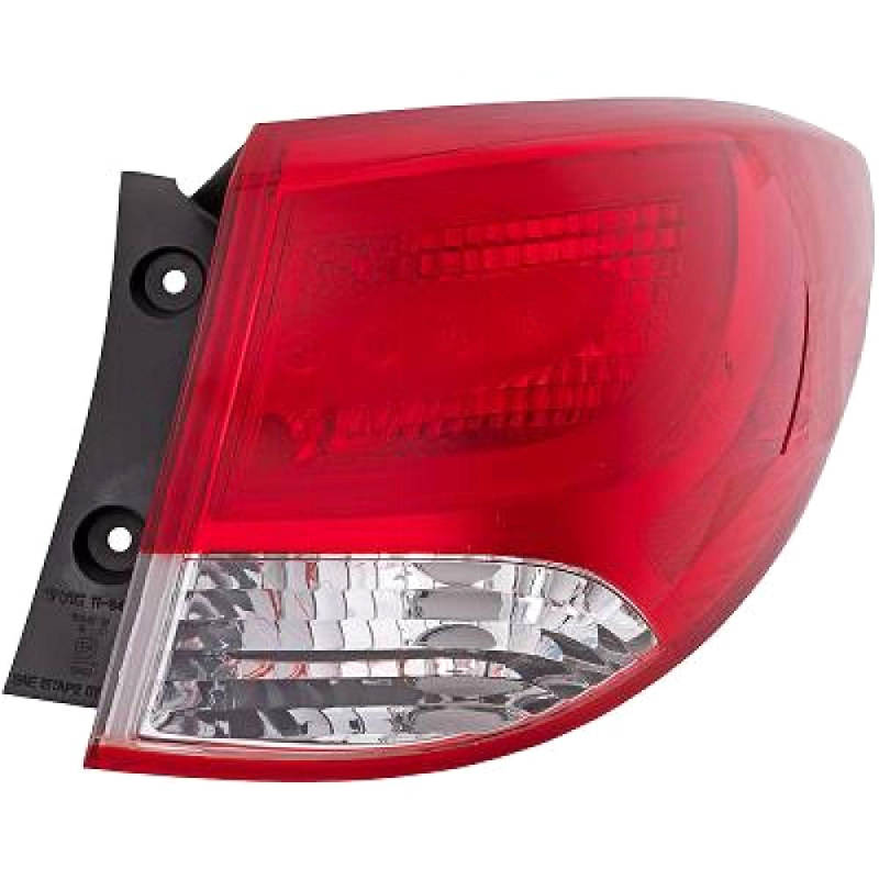 DIEDERICHS 6861096 Rear light Right, without bulb holder, Outer section, PY21W-image-20108645