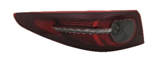 ABAKUS 116-1912R-UE Rear light Right, without bulb, Outer section, LED-image-20146675