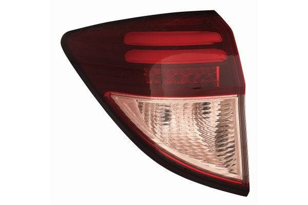 ABAKUS 117-1916L-UEN Rear light Left, without bulb, Outer section, WY21W-image-20146676