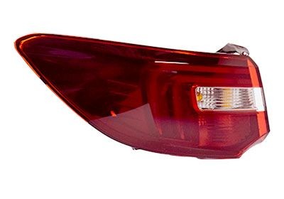 VAN WEZEL 3729925 Rear light Left, with bulb holder, Outer section-image-20269148