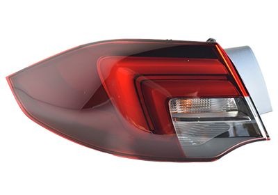 VAN WEZEL 3854921 Rear light Left, with bulb holder, Outer section, PY21W-image-20269230