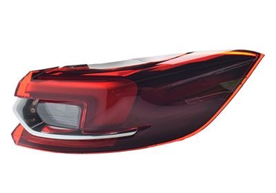 VAN WEZEL 3855922 Rear light Right, with bulb holder, Outer section-image-20269239