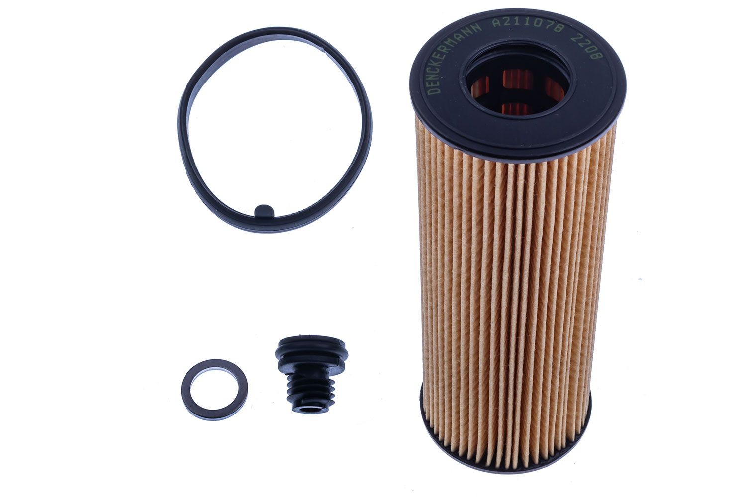 DENCKERMANN A211078 Oil filter Filter Insert, with fastening/mounting material-image-20305032