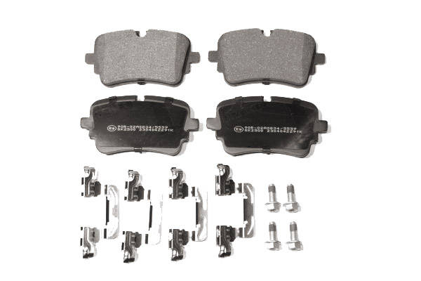LPR 05P2291K Kit pastiglie freno con accessori, con bulloni/viti