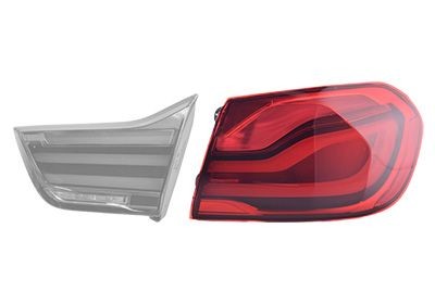 VAN WEZEL 0590922U Rear light Right, with bulb holder, Outer section, LED-image-20472759
