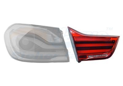 VAN WEZEL 0590923U Rear light Left, with bulb holder, Inner Section, LED-image-20472760