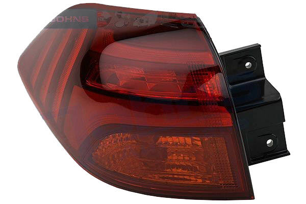 JOHNS 39 63 87-6 Rear light Left, with bulb holder, Outer section, LED-image-20480635