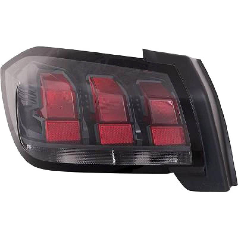 DIEDERICHS 4228093 Rear light Left, without bulb holder, W16W-image-20487207