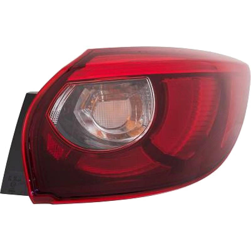 DIEDERICHS 5630190 Rear light Right, with bulb holder, Outer section, WY21W-image-20487243