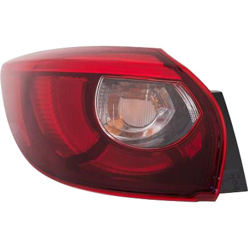DIEDERICHS 5630191 Rear light Left, with bulb holder, Outer section, WY21W-image-20487244