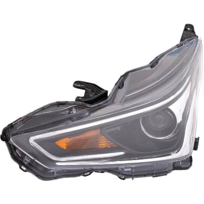 Photos - Car Lights / DRL DIEDERICHS 6601181 Headlights Left, LED, without motor for headlamp levelling, LED