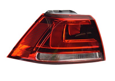 VAN WEZEL 5766935V Rear light Left, with bulb holder, Outer section-image-20663733